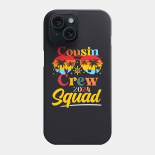 Cousin Crew 2024 Summer Vacation Beach Family Trips Matching Phone Case