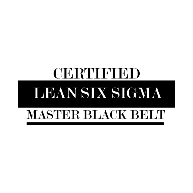 Certified Lean Six Sigma Master Black Belt by LEANSS1