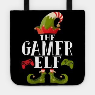 Gamer Elf Matching Family Christmas Pajamas Tote