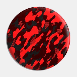 Camouflage - Red Pin