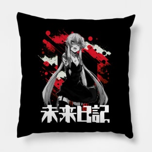 Yukiteru Amano Diary Of A Reluctant Hero Pillow