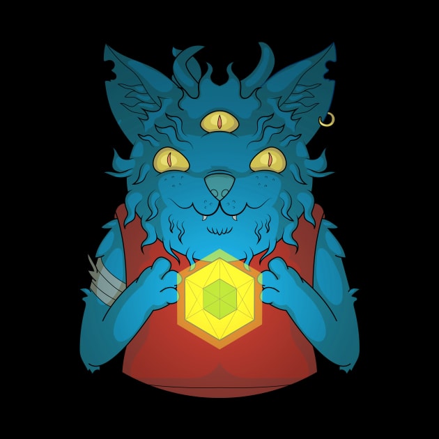 Sacred Space Cat by KintoGames