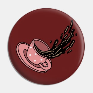 pink cup of coffee Pin