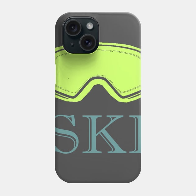 Ski Phone Case by LND4design