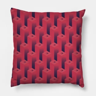 Cubic geometric pattern V.1 Pillow