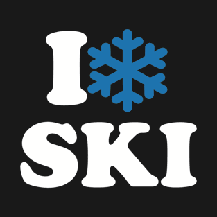 I love Ski T-Shirt