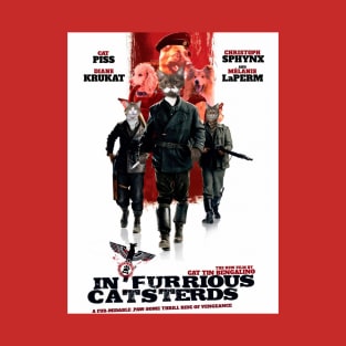 Cats do Classic Movies In Furrious Casterds T-Shirt