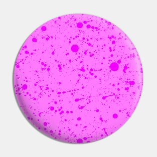 Pink Spray Splatter Pin