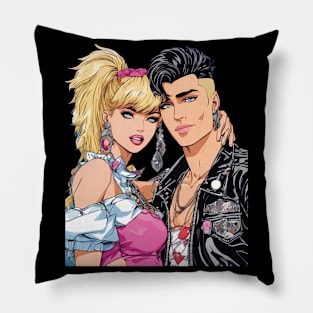 80s Synthwave Pillow