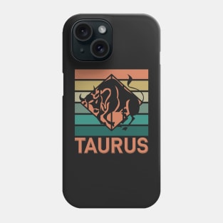 Taurus Vintage Zodiac Phone Case