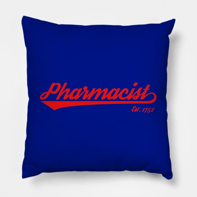 Pharmacist - Go Team Pharmacy! Pillow by RxBlockhead