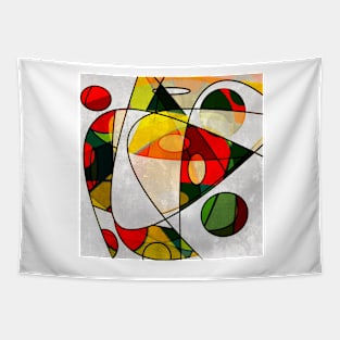 Abstract pattern multicolored Tapestry