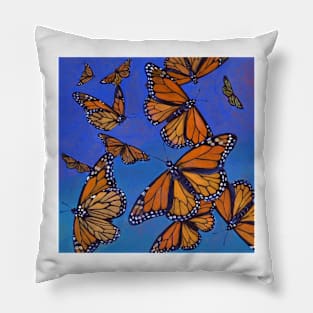 Monarch Butterfly Pillow