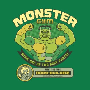 Frankenstein Bodybuilder Gym by Tobe Fonseca T-Shirt