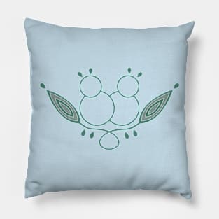 Bunnies & Leaves Pillow