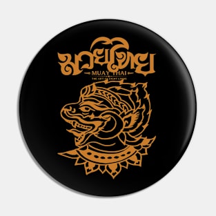 Muay Thai Tattoo Hanuman Pin