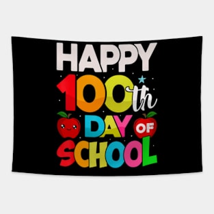 100 DAYS OF SCHOOL Teacher Student Men Women Kids 100th Day Tapestry