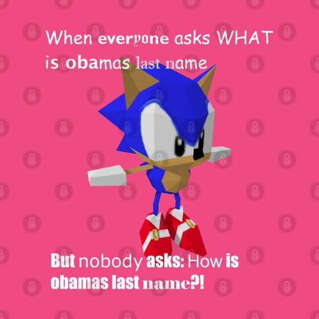 Sonic asks about Obama by Gamer Moments