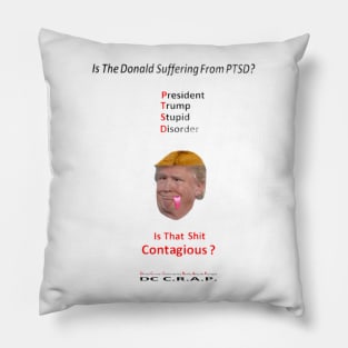 President Trump Stupid Disorder Pillow