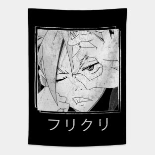 ---- Fooly Cooly (FLCL) --- Vintage Faded Aesthetic Tapestry