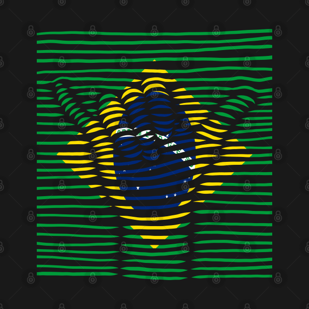 Brazil Proud Flag, Brazil gift heritage, Brazilian girl Boy Friend Brazilian by JayD World