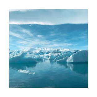 Glacier lagoon Iceland T-Shirt