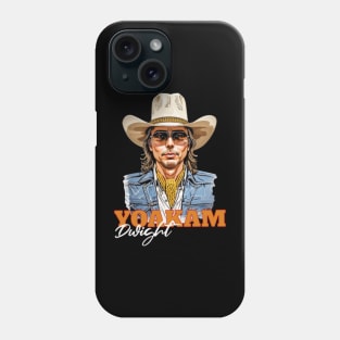 dwight // retro ilustration vektor v4 Phone Case