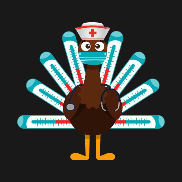 Thanksgiving nurse turkey by Flipodesigner