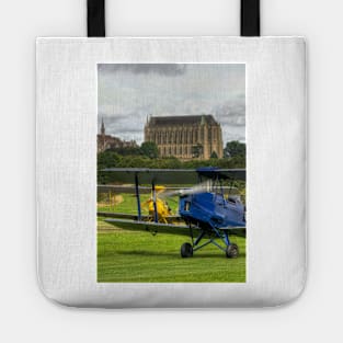 Tiger Moth Take Off Tote