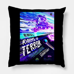 Rains Of Terror: Slasher Planet | Galaxy of Horrors Pillow