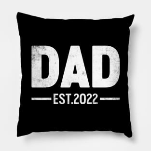 Dad Est 2022 Funny Father's Day Pillow