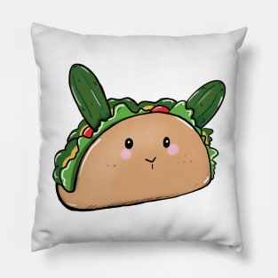 Rabbit taco Pillow