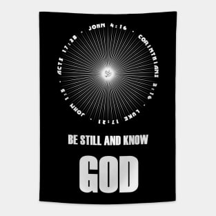 Be Still and Know God Tapestry