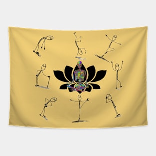 yoga forever! Tapestry