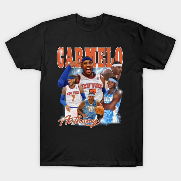 Carmelo Anthony Vintage Collage