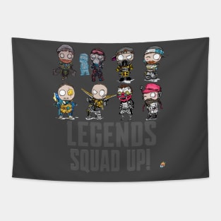 Legends Squad Up Tapestry