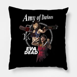 Amy vs Eva Dead Pillow