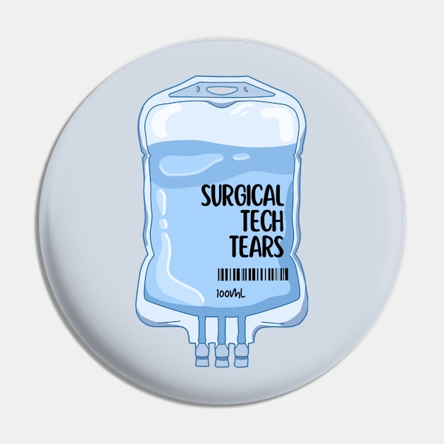 Surgical tech Tears Pin by Dr.Bear