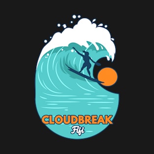 Cloudbreak Fiji surf girl T-Shirt