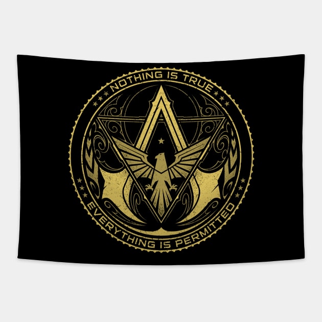 Assassins Club V1 Tapestry by StudioM6