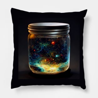 Universe in a Jar Pillow