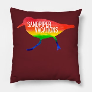 Sandpiper Pride Shirt Pillow