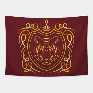 Tiger Symbol Tapestry