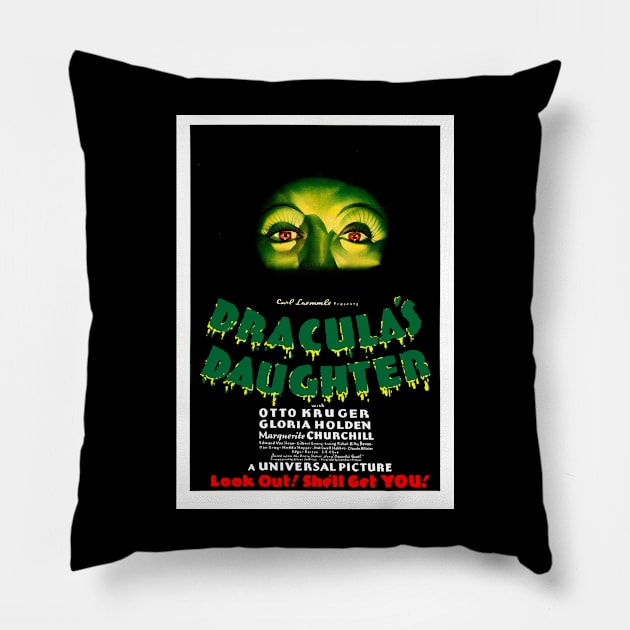 Dracula's Daughter (1936) 1 Pillow by GardenOfNightmares