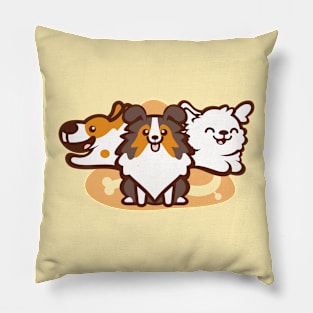 Happy Dogs Pillow