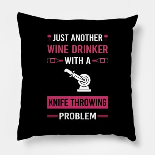 Wine Drinker Knife Throwing Knives Pillow