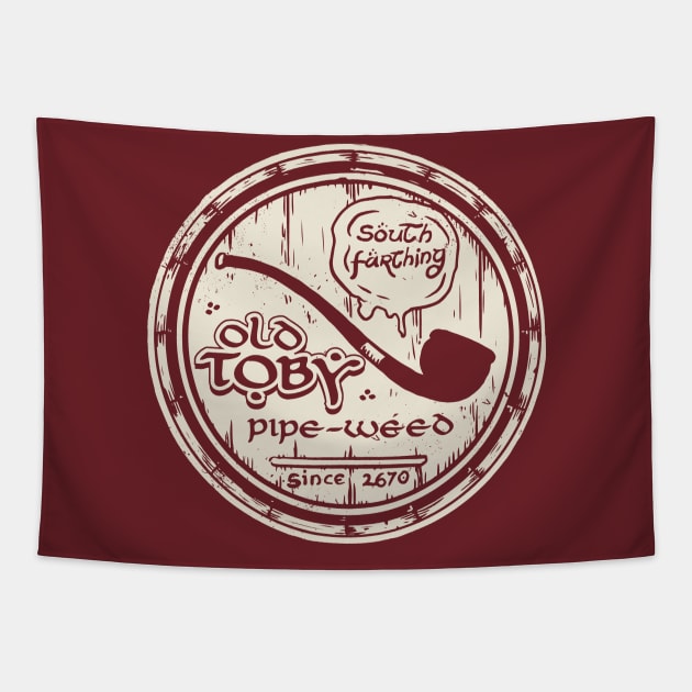 Old Toby Pipe-weed Tapestry by belial90