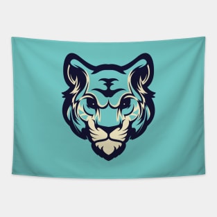 Blue Tiger Tapestry