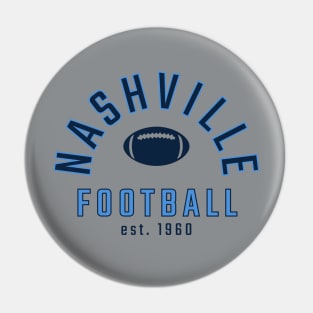 Vintage Nashville Football Pin