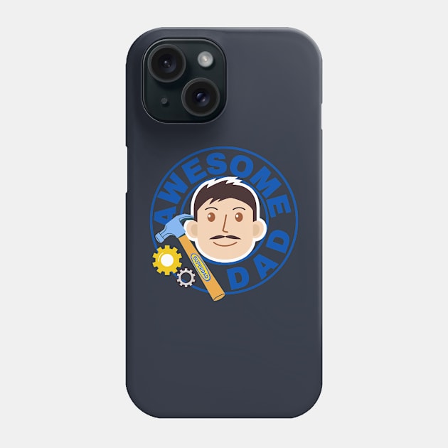 Best Dad Phone Case by JM ART